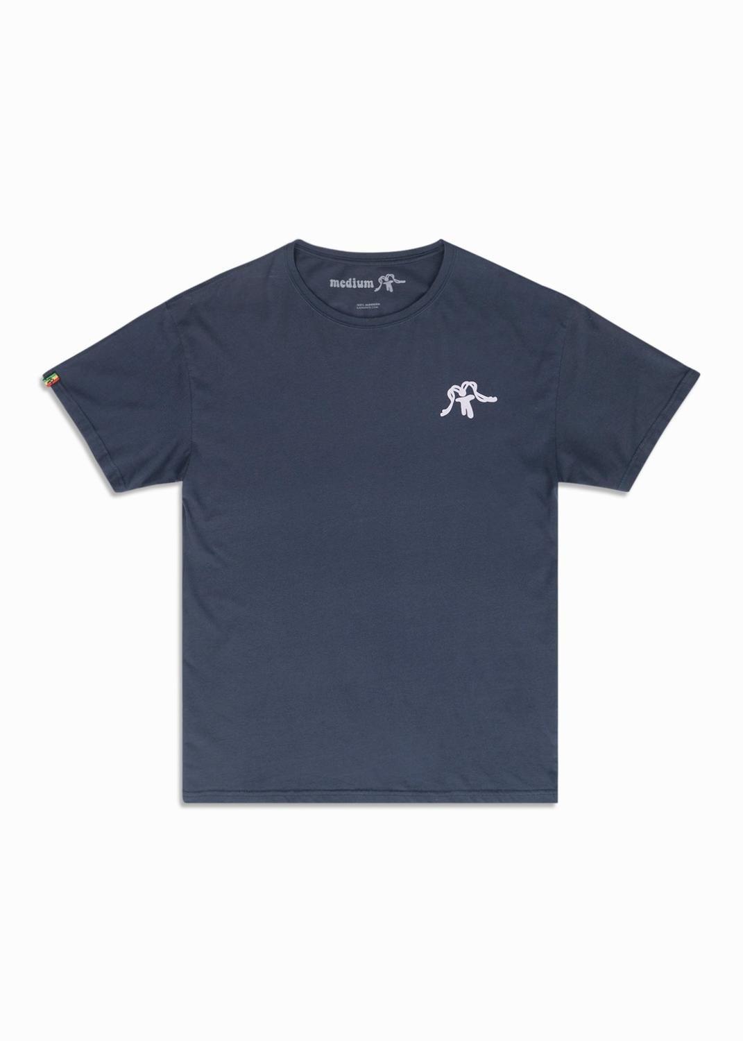 Polera Hombre Trees Navy-2