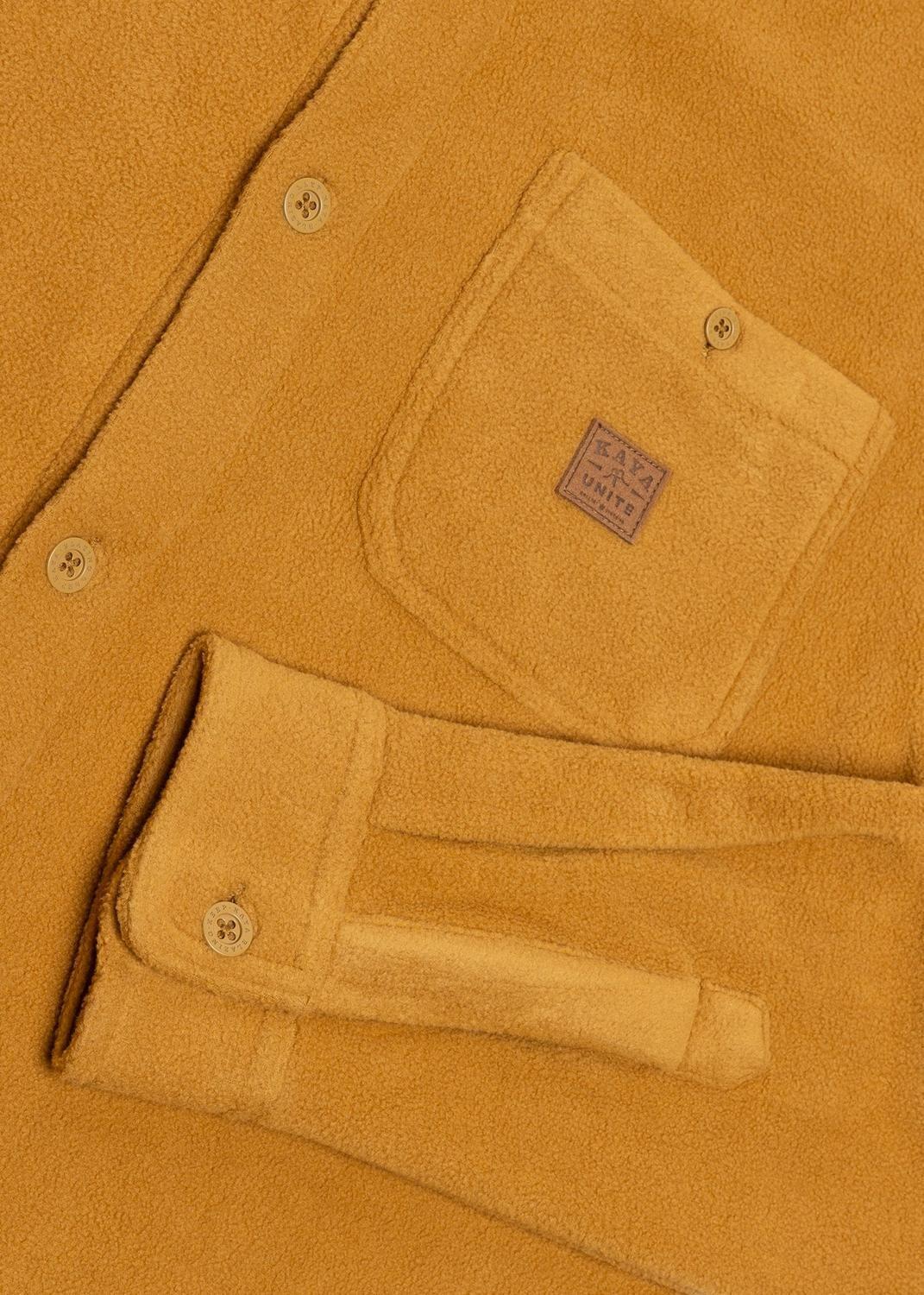 Camisa Hombre Polar Woods Camel-4