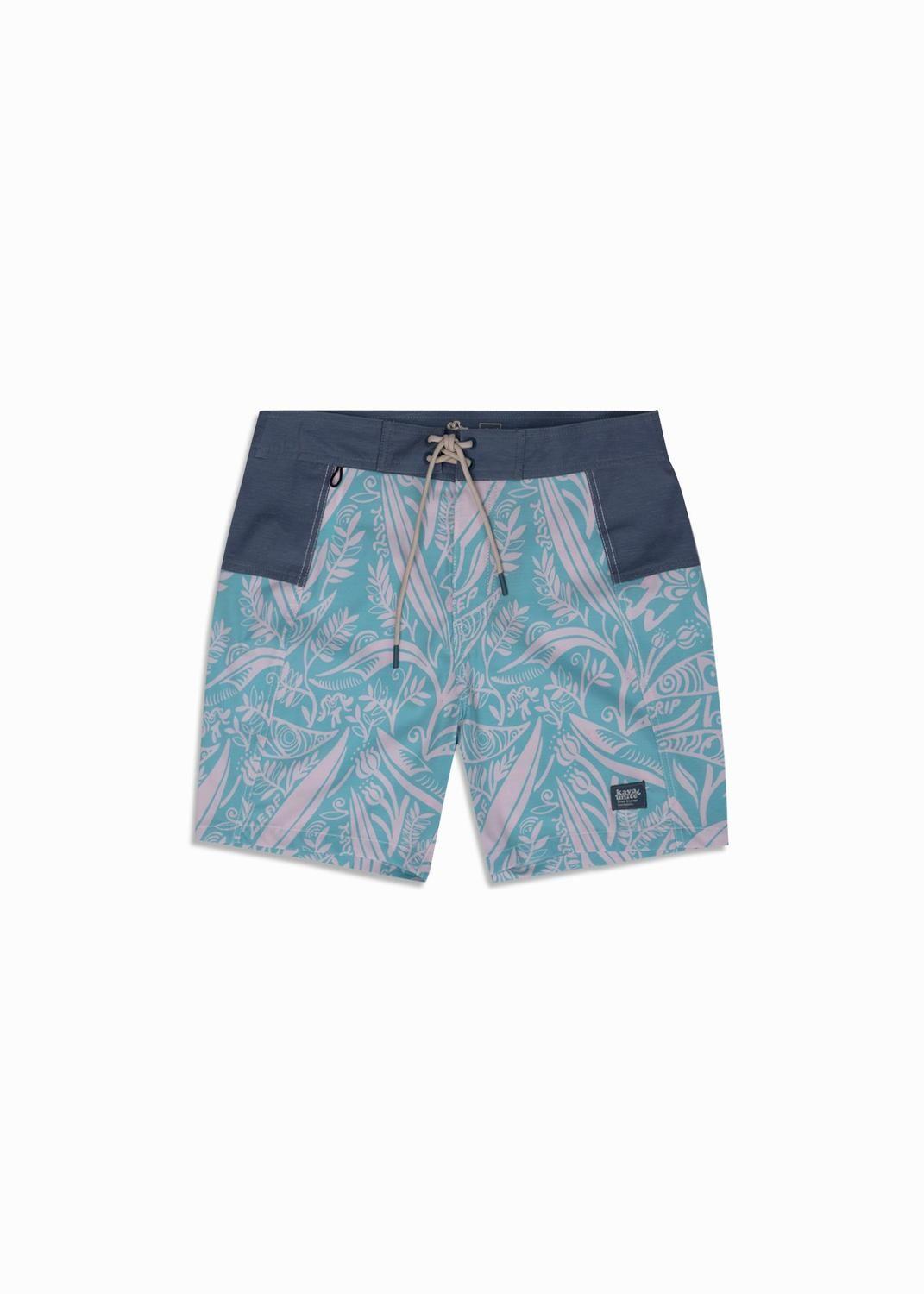 Traje de Baño Boardshort Leaf Calipso-2