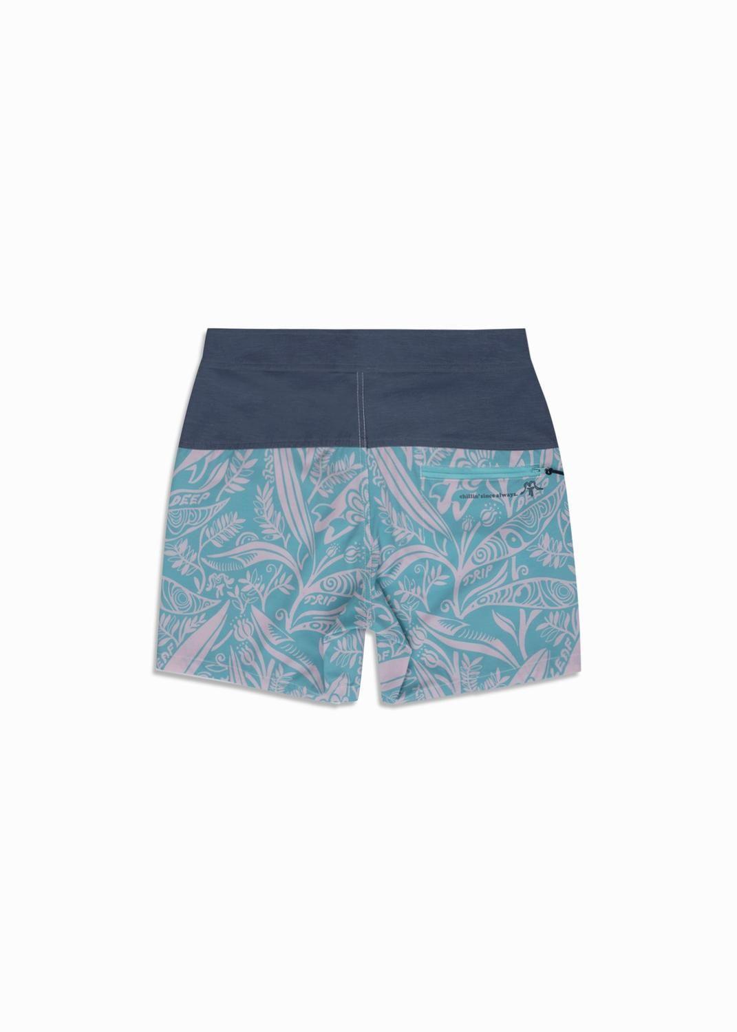 Traje de Baño Boardshort Leaf Calipso-3