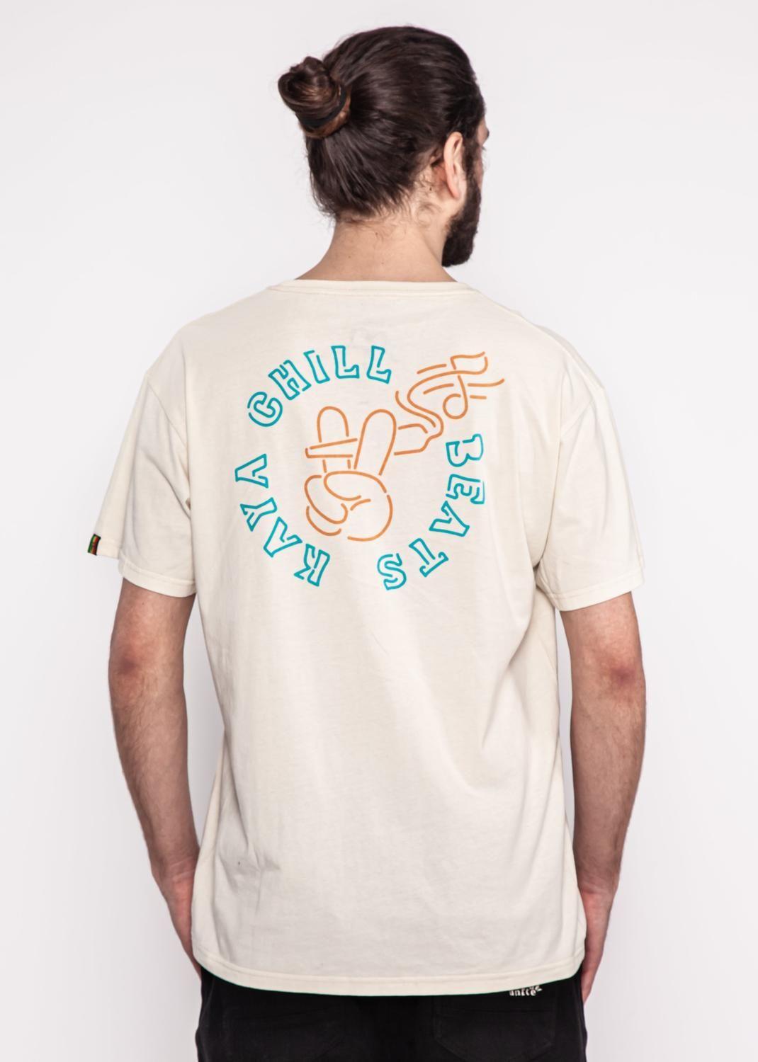 Polera Hombre Chill Cream-2