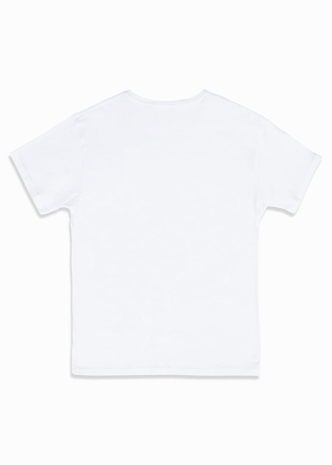 Polera Hombre Orgánica Classy Blanca-3