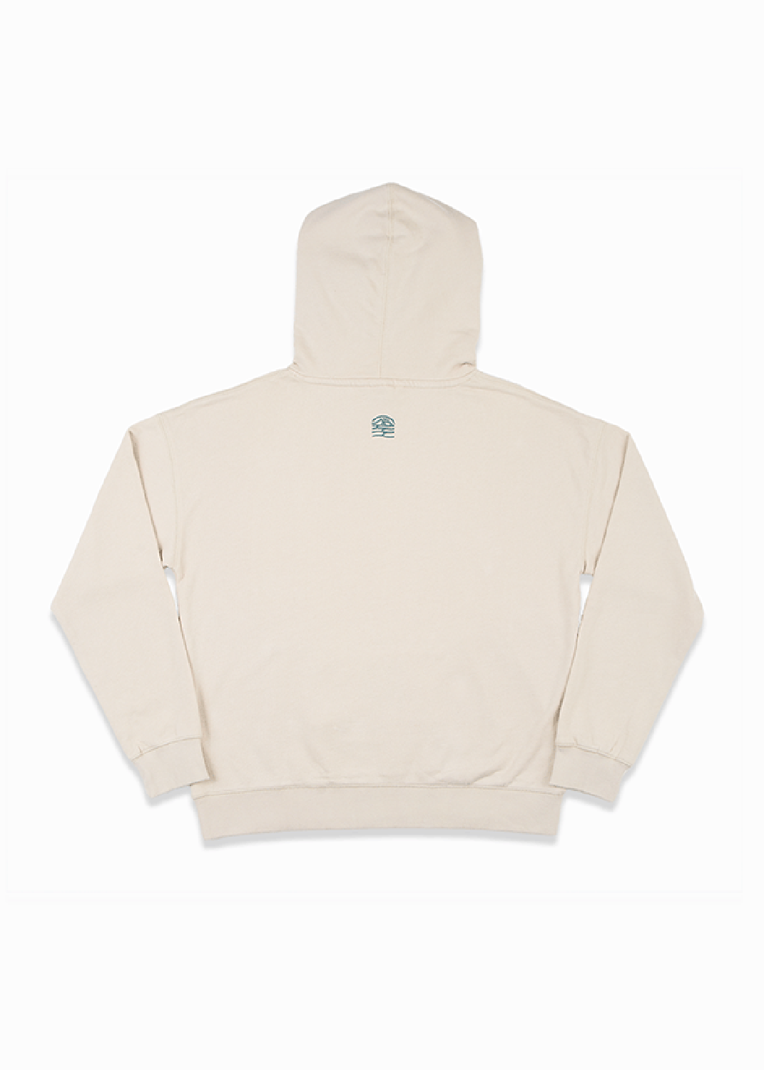 Polerón Hoodie Ligero Mujer Aqua Beige-3
