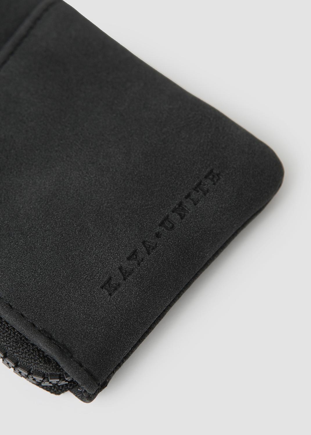 Billetera Zipper Negro-5