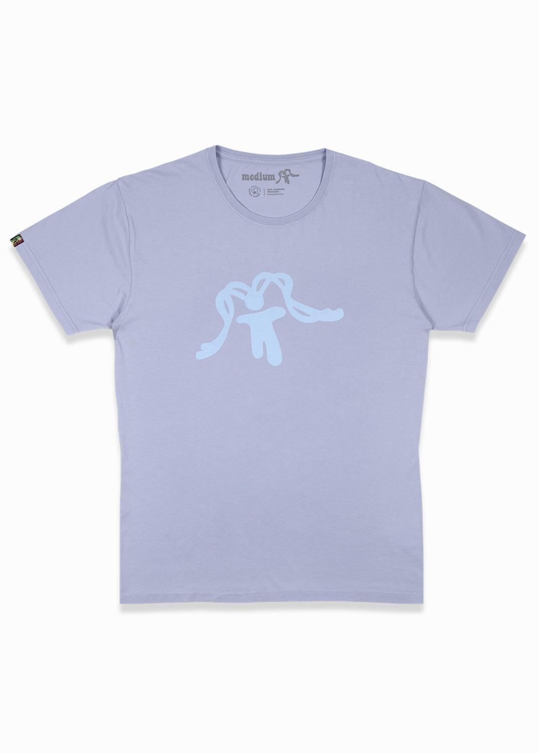 Polera Hombre Orgánica Aqua Purple-2