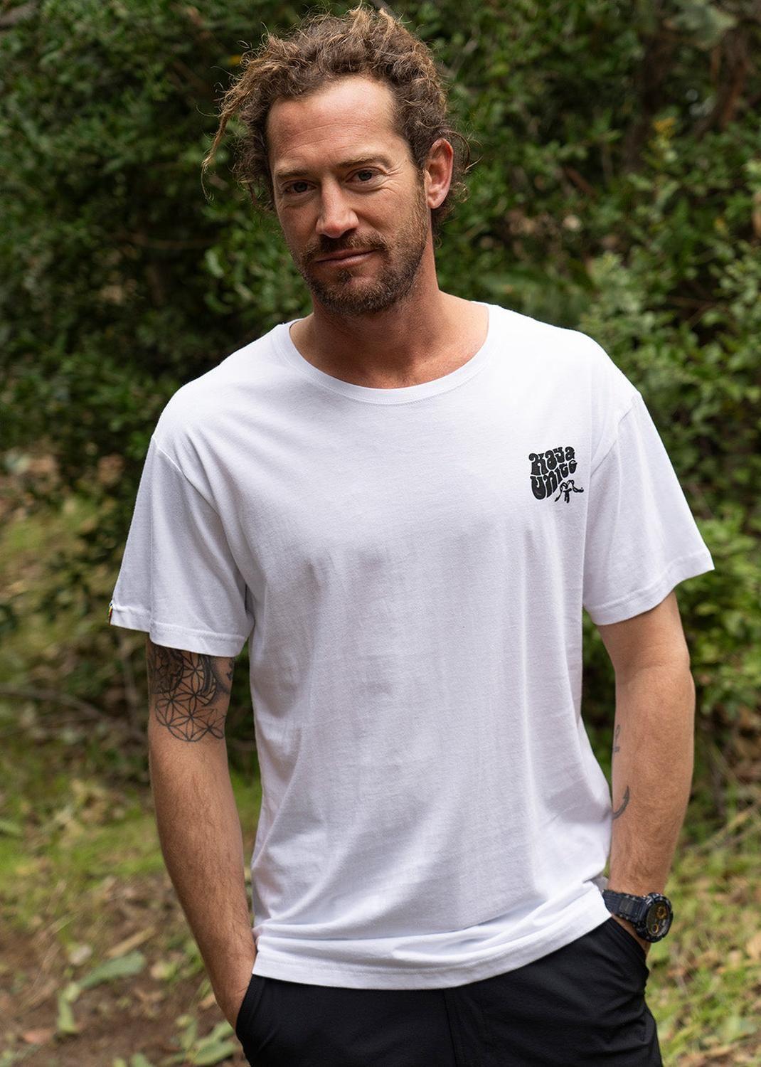 Polera Hombre Orgánica Classy White-4