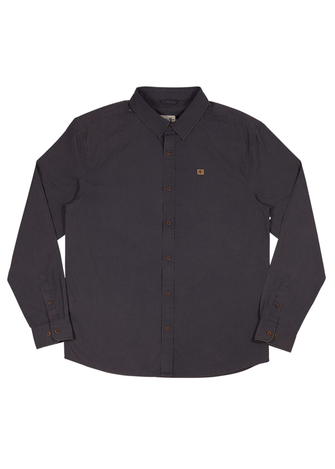 Camisa Long Cotton Navy-2