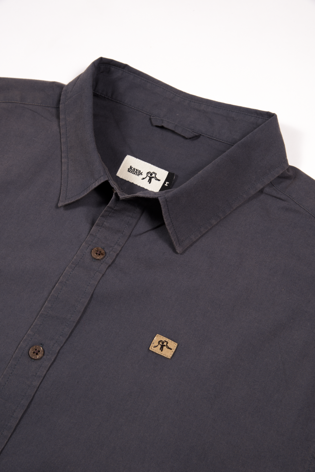 Camisa Long Cotton Navy-4