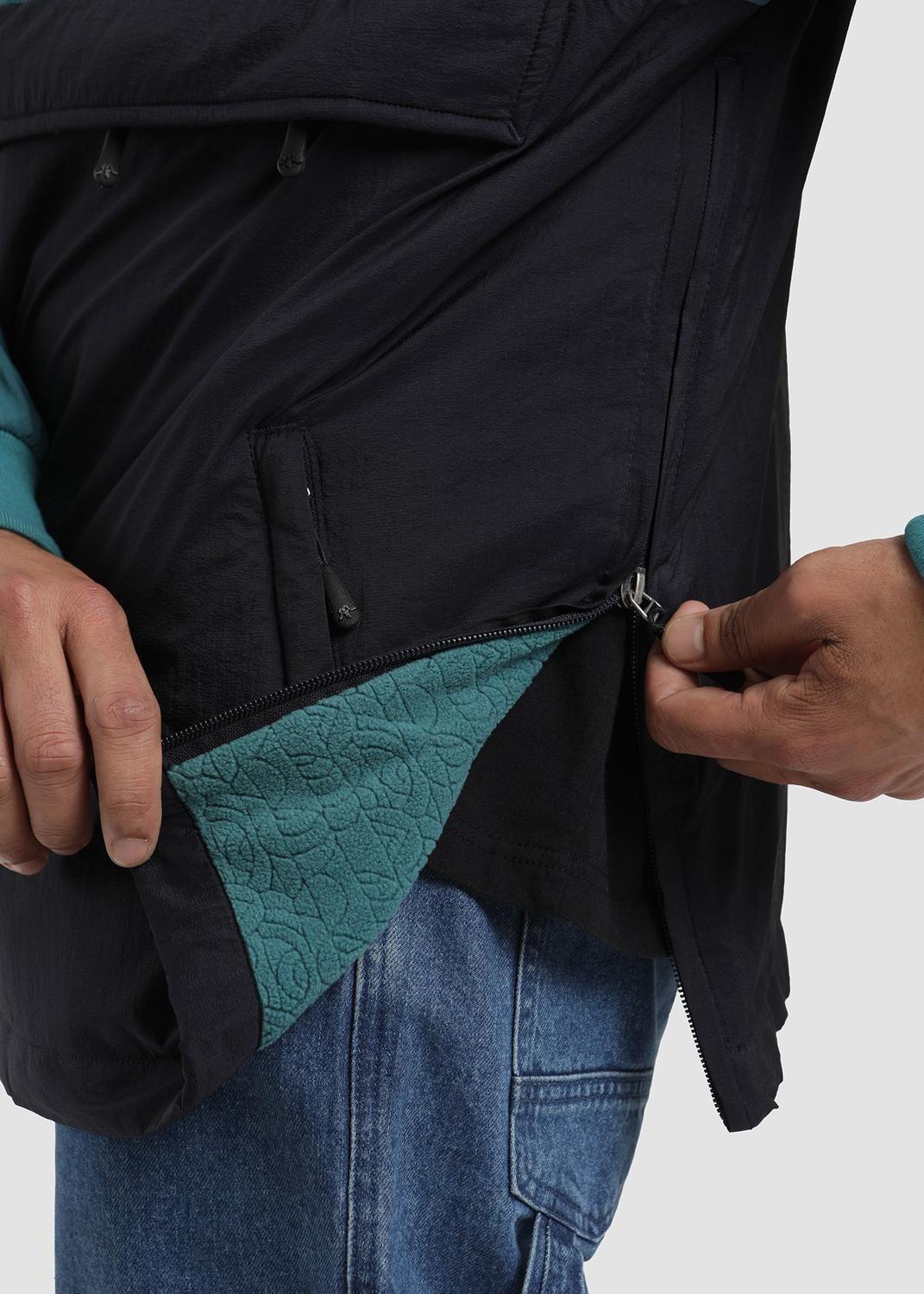 Chaqueta Cortaviento Surazo Hood Hombre Petrol-2