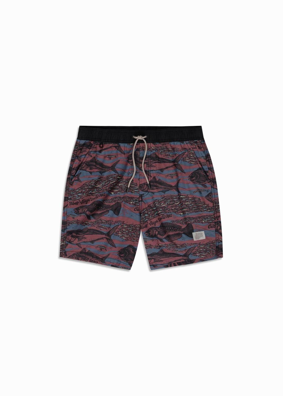 Traje de Baño Volley Catch Burdeo-1