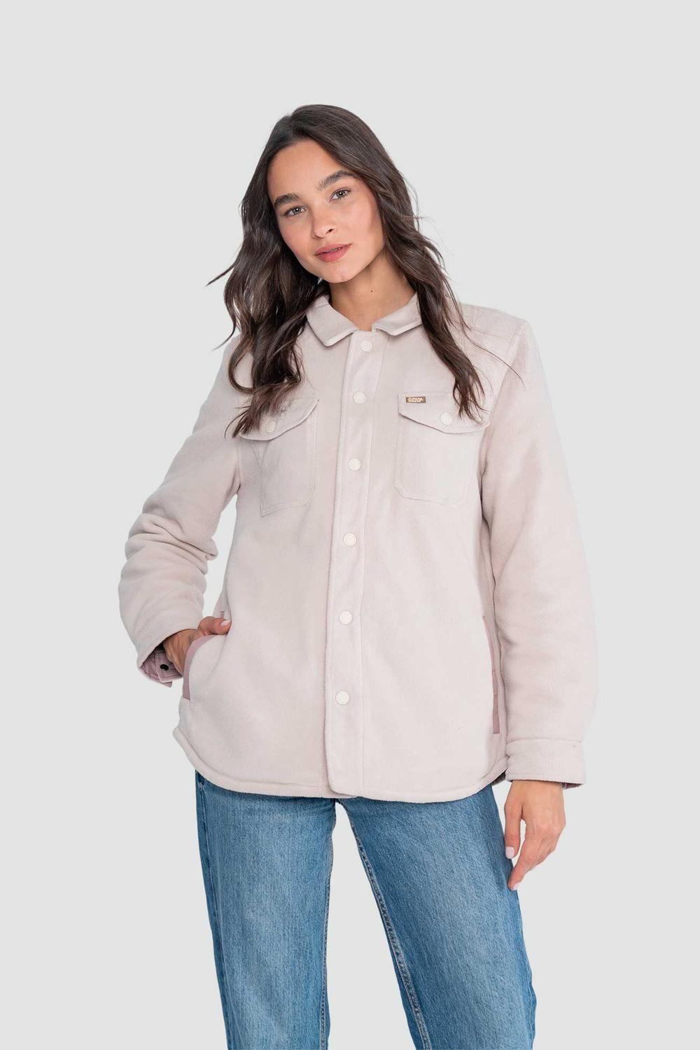 Chaqueta Insulada Mujer Yuka - Beige-0
