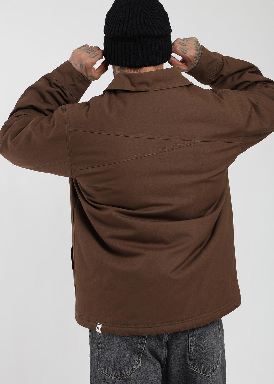 Chaqueta Clásica Fur Canva Hombre-1