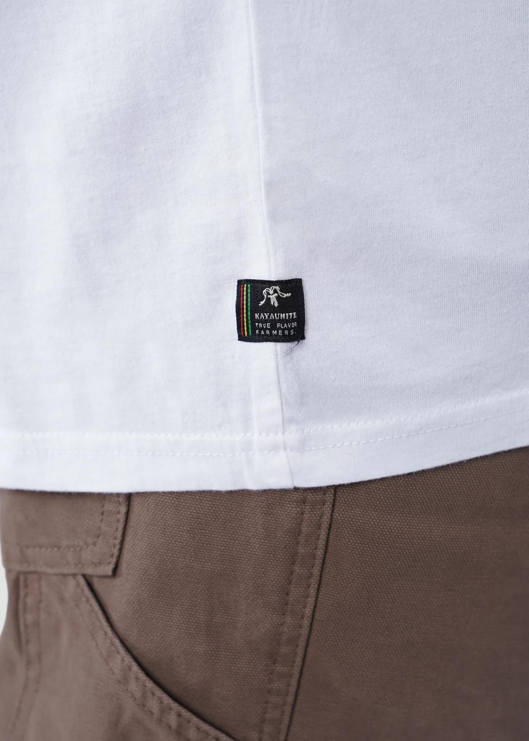 Polera Hombre Roots Blanca-3