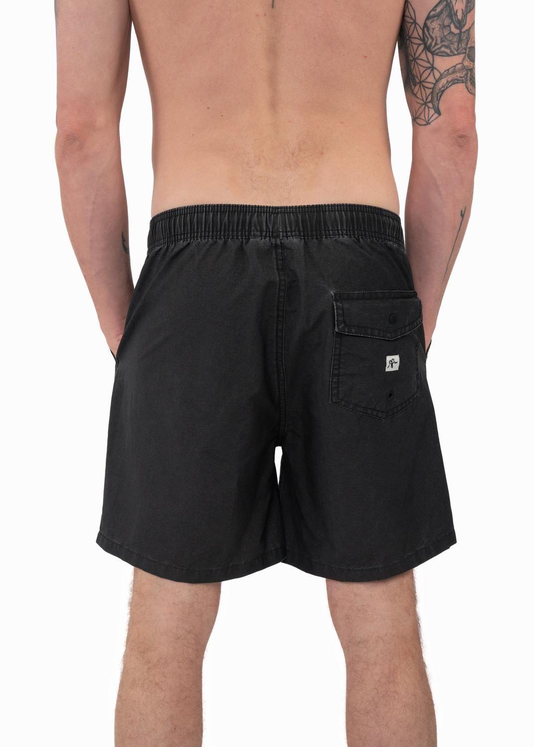 Traje de Baño Volley Solid Negro-2