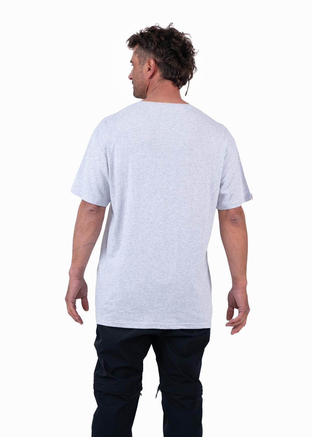 Polera Hombre Orgánica Classy Melange Grey-1