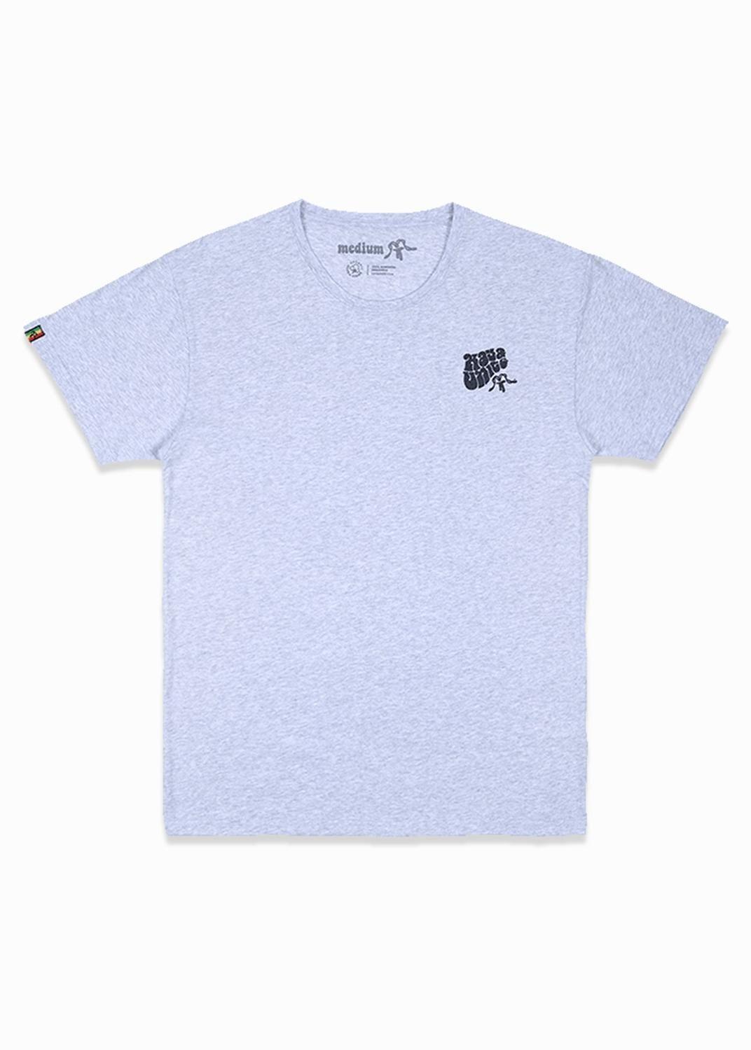 Polera Hombre Orgánica Classy Melange Grey-2