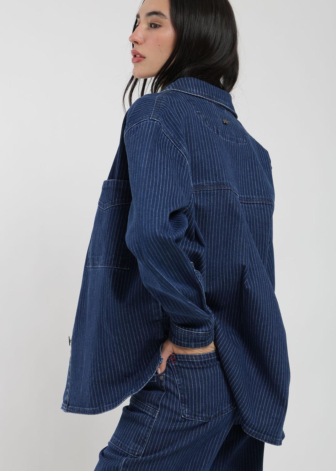 Chaqueta Sobrecamisa Heavy Weight Mujer-3