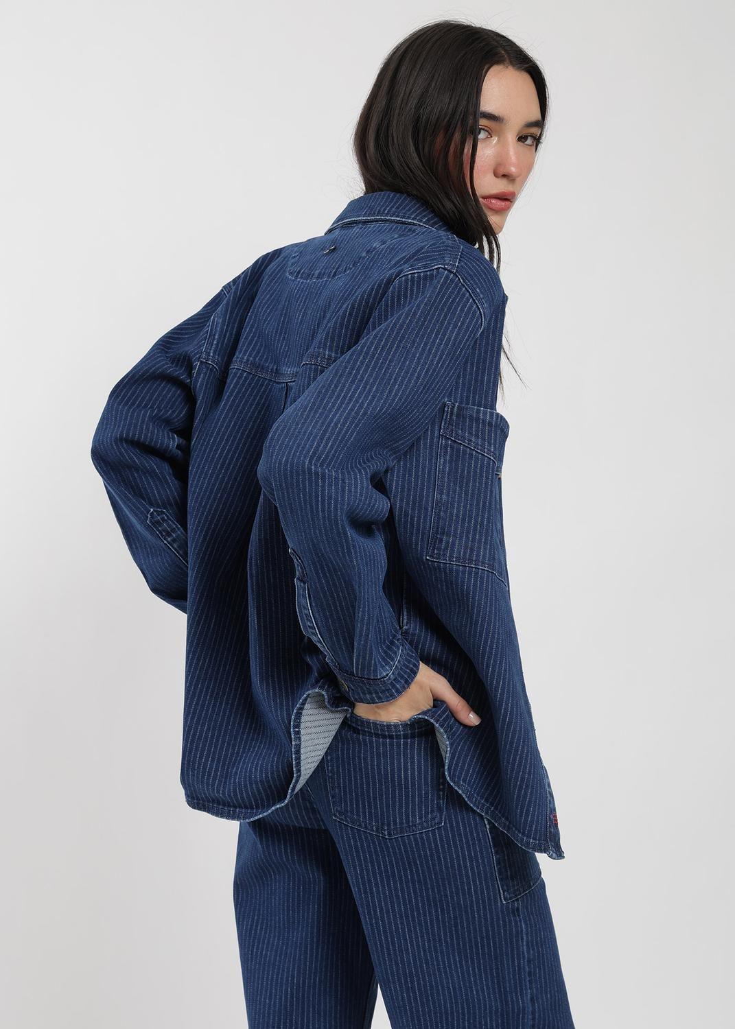 Chaqueta Sobrecamisa Heavy Weight Mujer-4