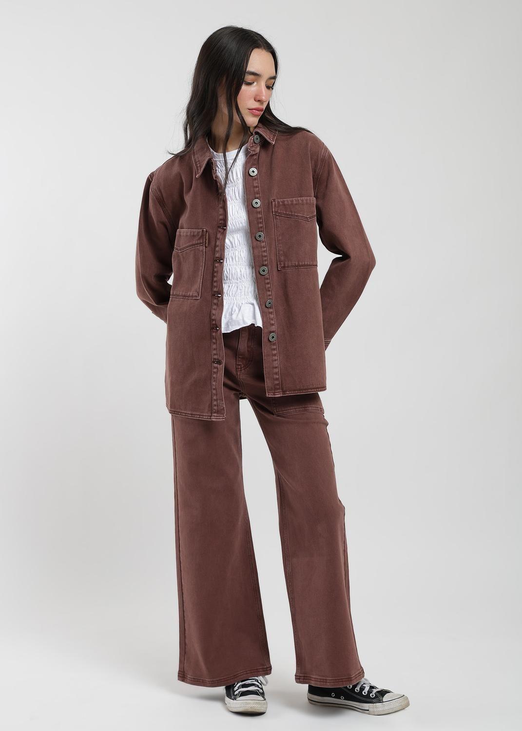 Chaqueta Sobrecamisa Heavy Weight Mujer-3
