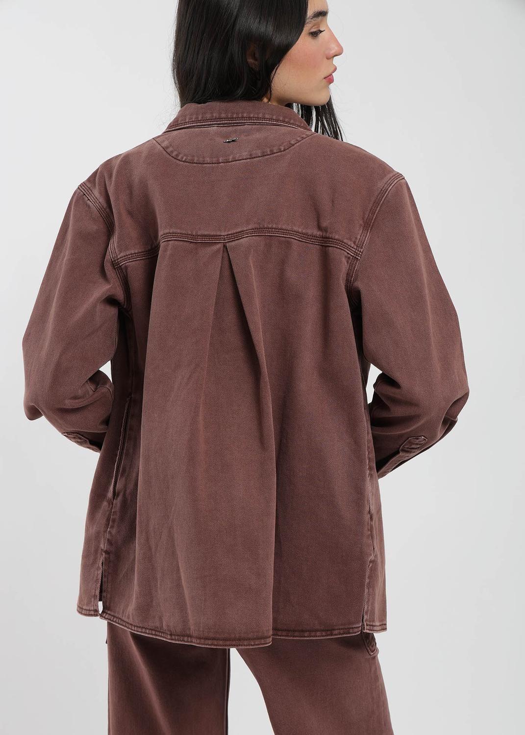 Chaqueta Sobrecamisa Heavy Weight Mujer-4