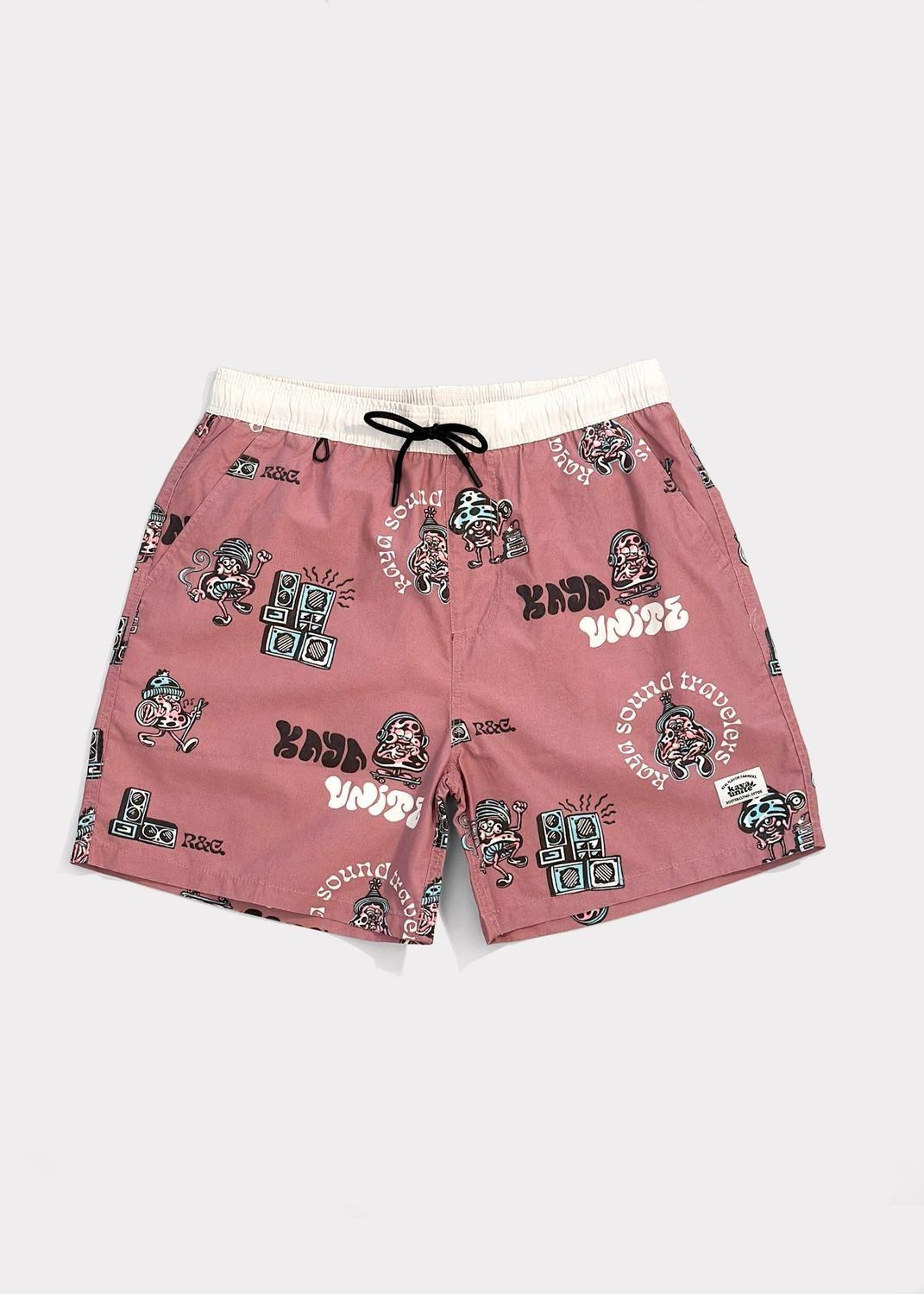 Traje de Baño Volley Traveler Old Rose-1