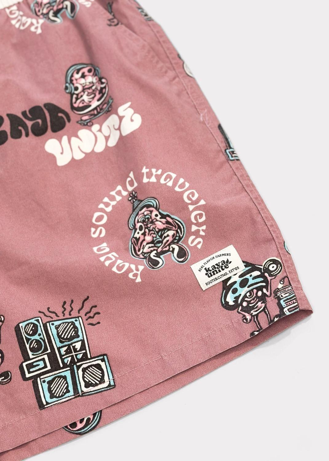 Traje de Baño Volley Traveler Old Rose-2