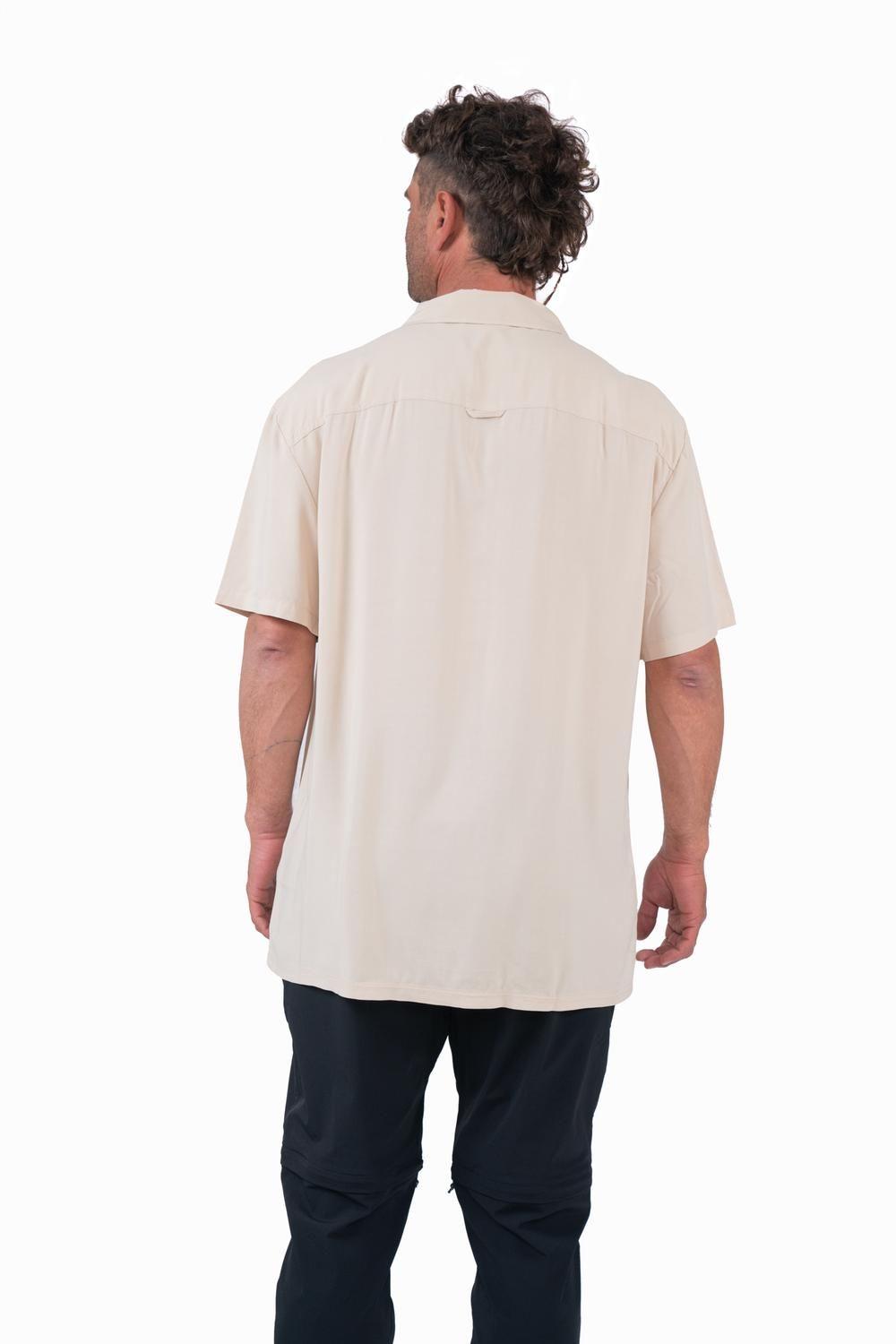 Camisa Viscosa Sand-1