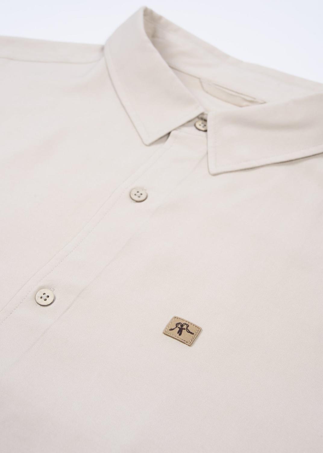 Camisa Viscosa Sand-4