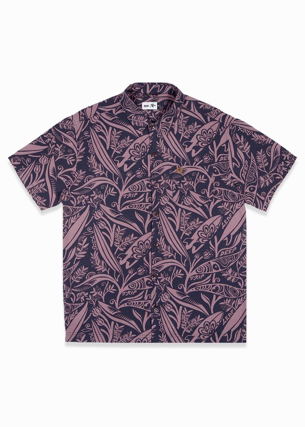 Guayabera Leaf Black-2