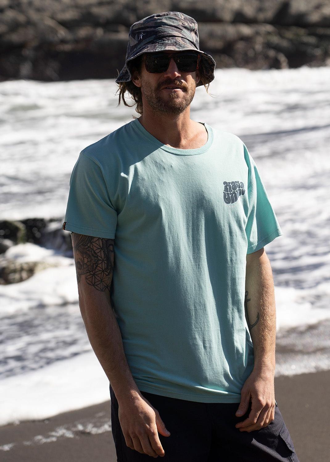 Polera Hombre Chill Teal-4