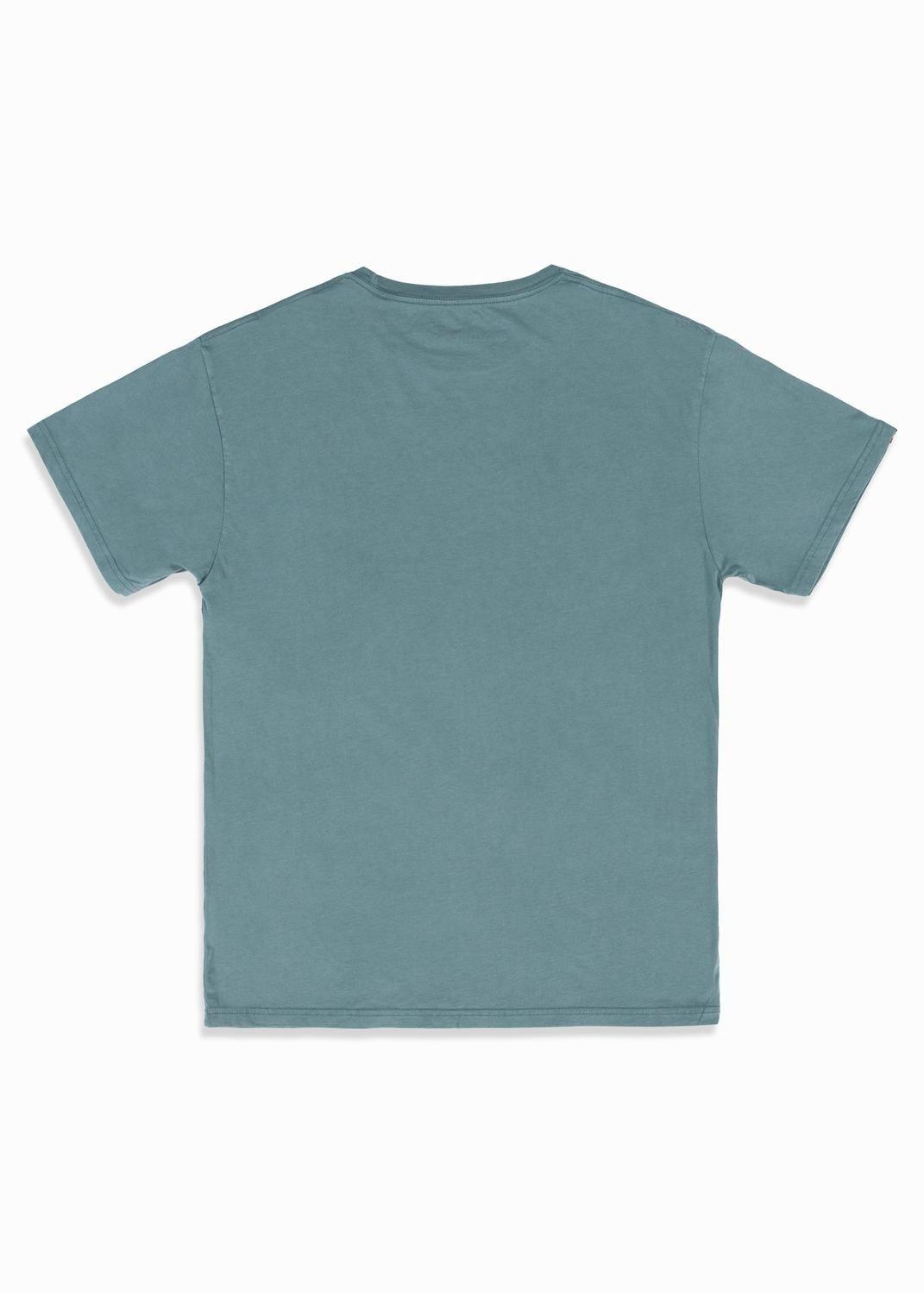 Polera Hombre Orgánica Classy Petrol-3