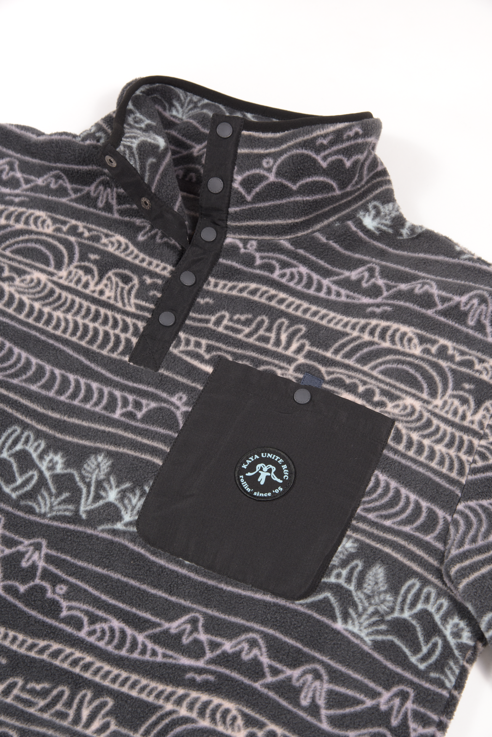 Polar Hombre Half Zip West Navy-4