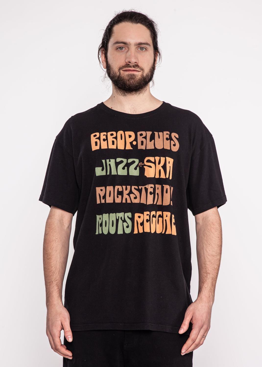 Polera Hombre Jazz Negra-0