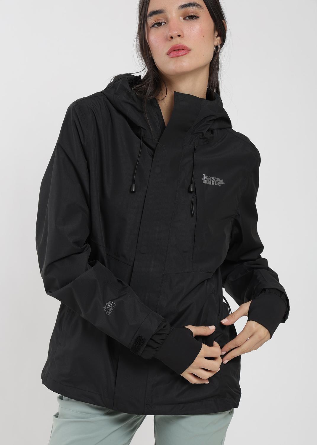 Chaqueta Cortaviento Nortazo Mujer Negro-3