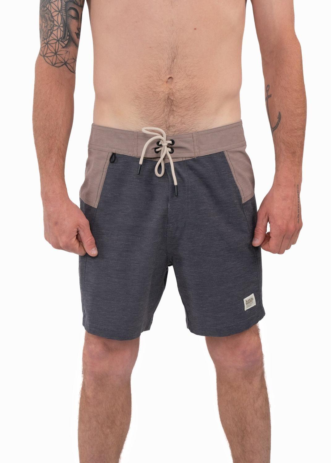 Traje de Baño Boardshort Olive Negro-0