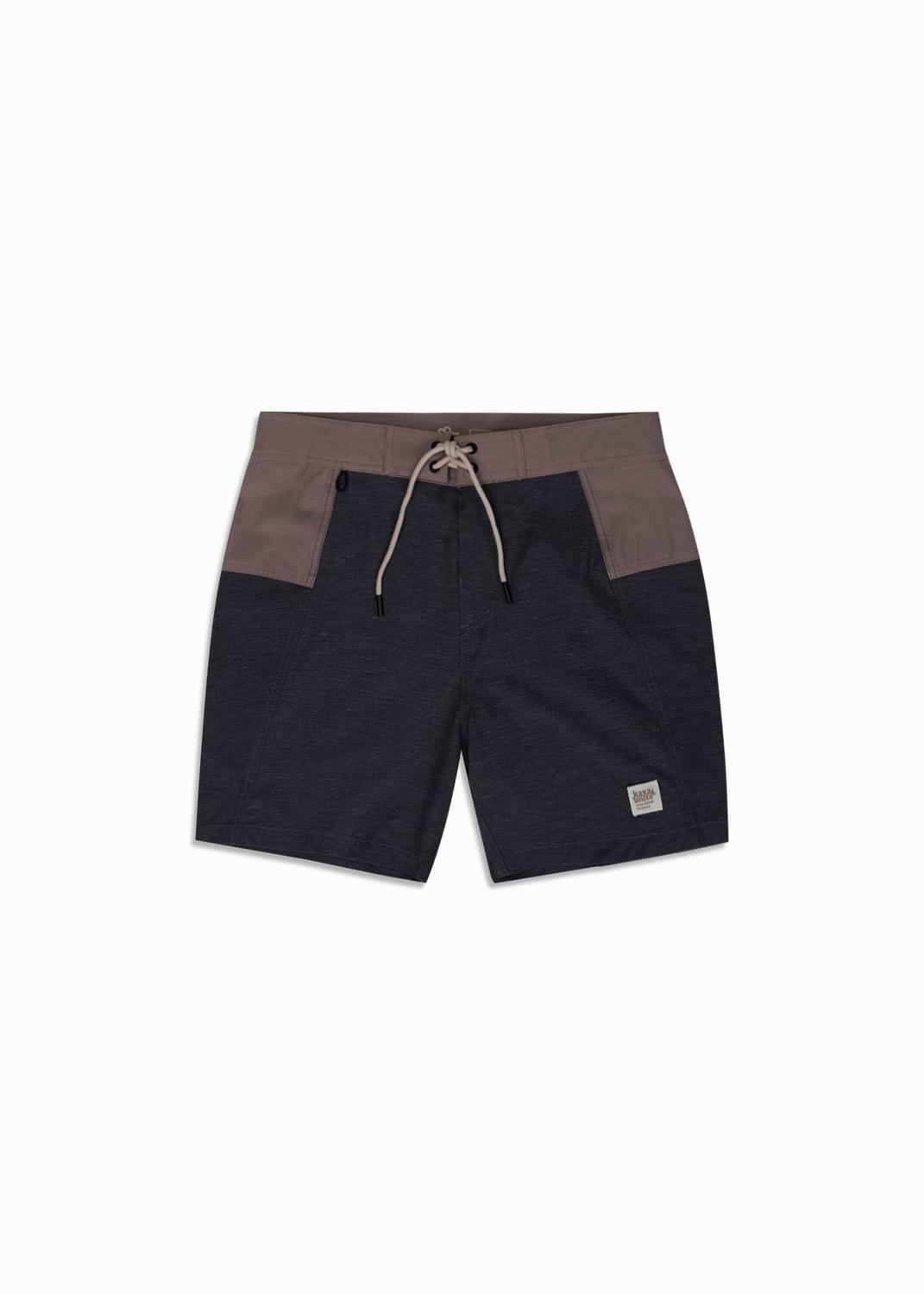 Traje de Baño Boardshort Olive Negro-2