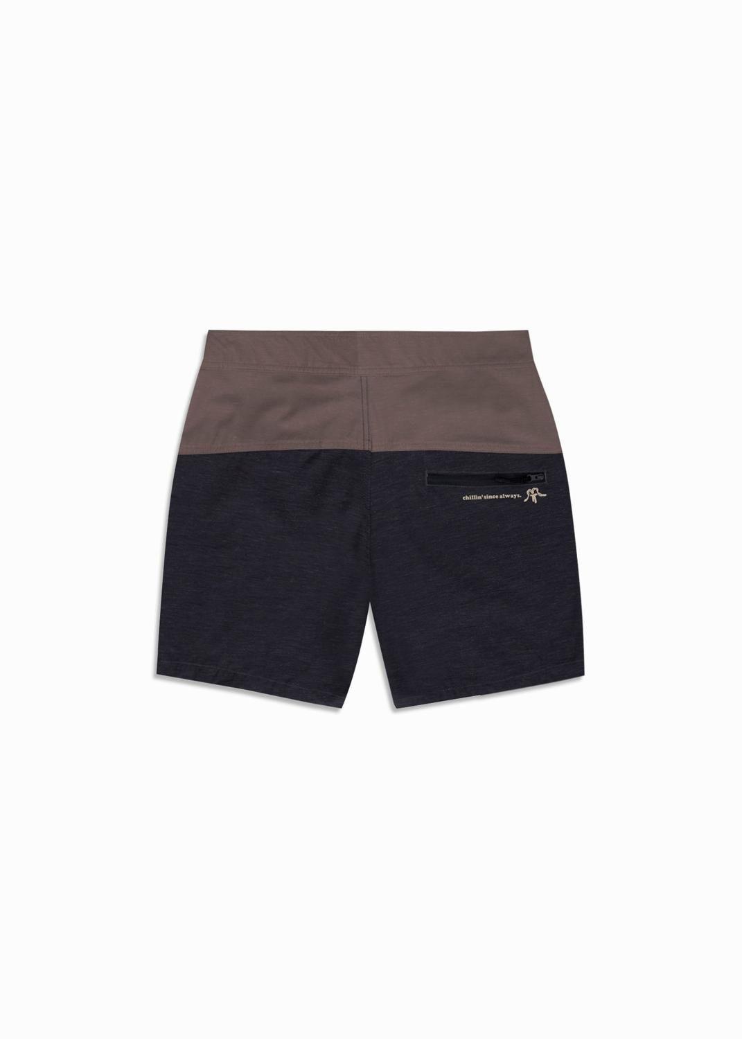 Traje de Baño Boardshort Olive Negro-3