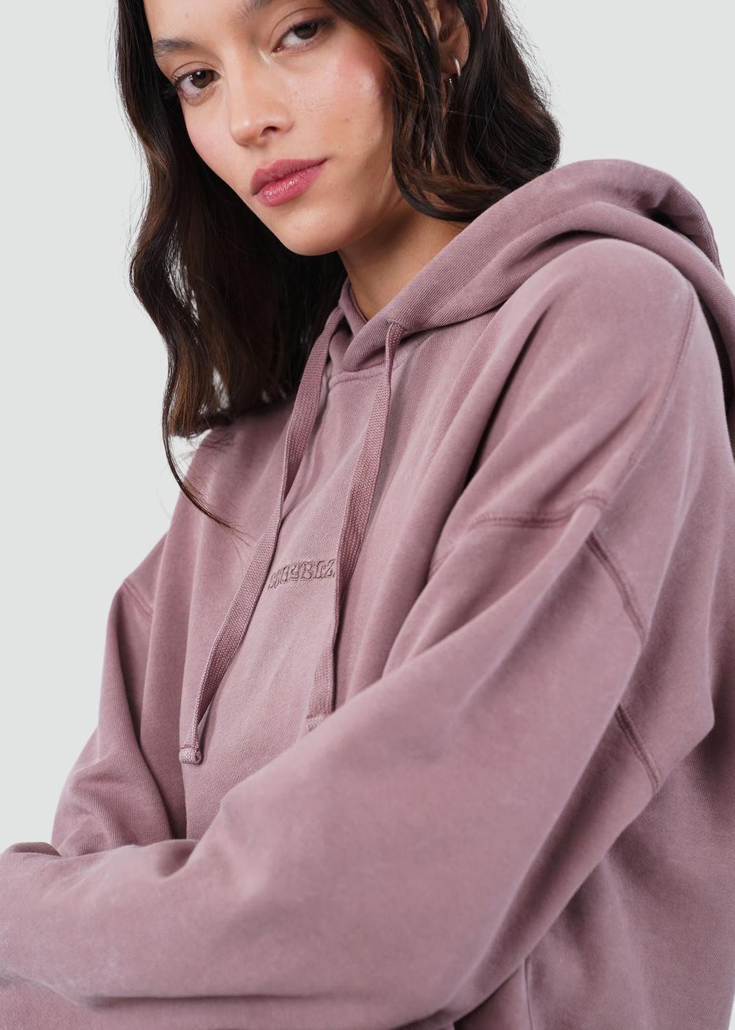 Polerón Hoodie Mujer Stay Malva-2