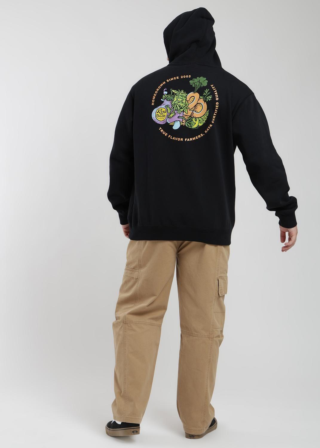 Polerón Hoodie Aniversario Hombre Negro-3