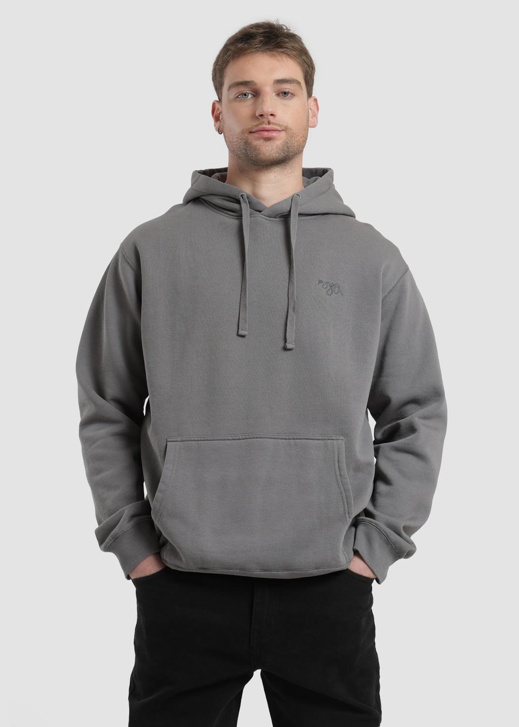 Polerón Hoodie Daily Embroidery Hombre-0