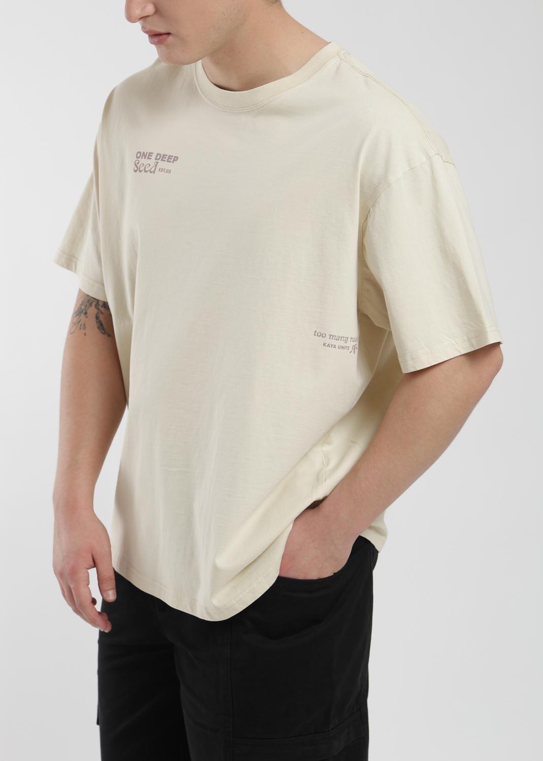 Polera Oversize Algodón Aniversario Hombre-2