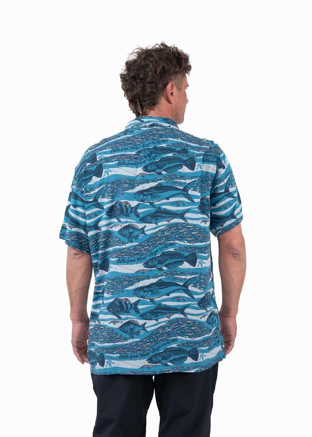 Guayabera Catch Blue-1