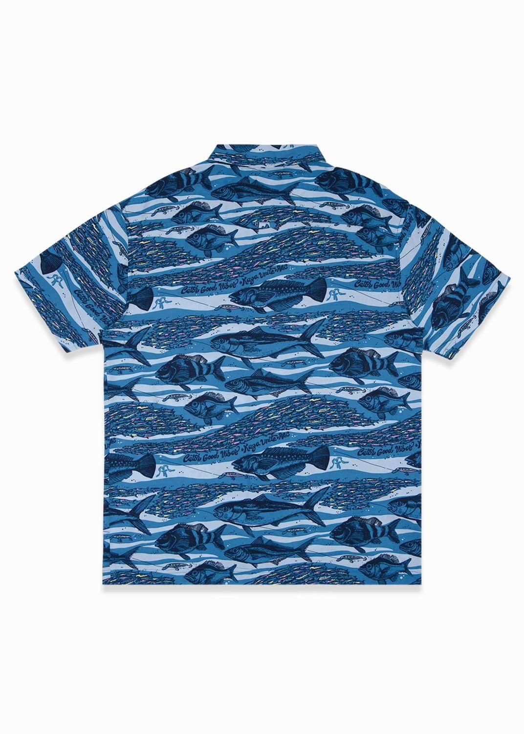 Guayabera Catch Blue-4