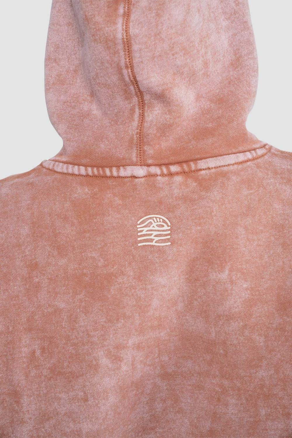 Polerón Hoodie Mujer Solid - Terracota-4