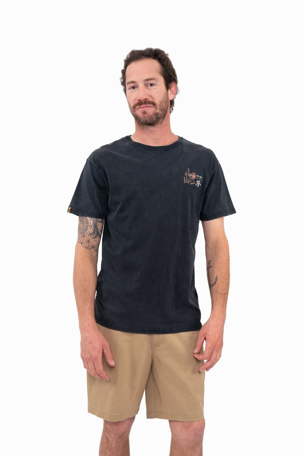 Polera Hombre Chucao Negra-0