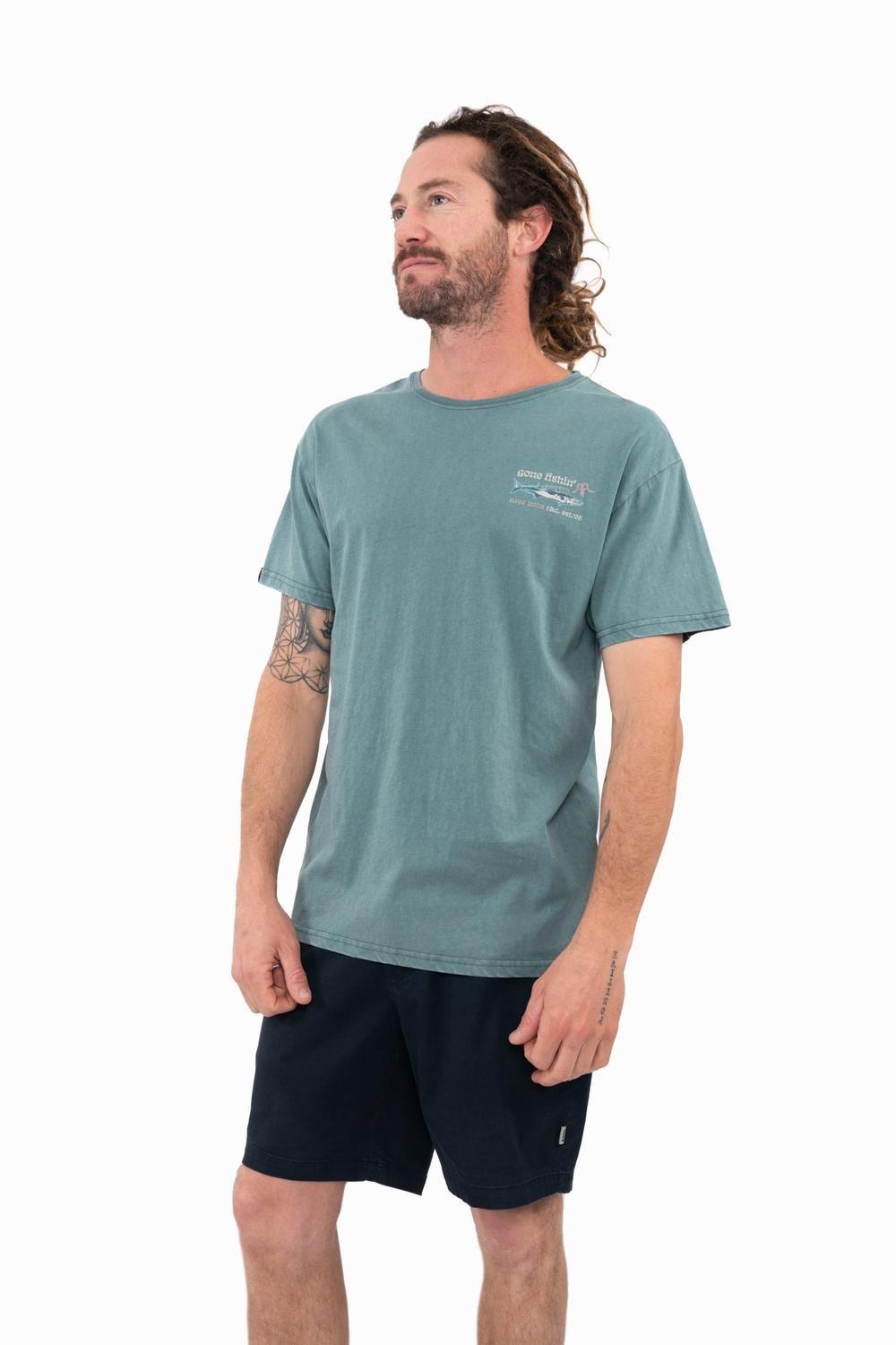 Polera Hombre Sierra Petrol-0
