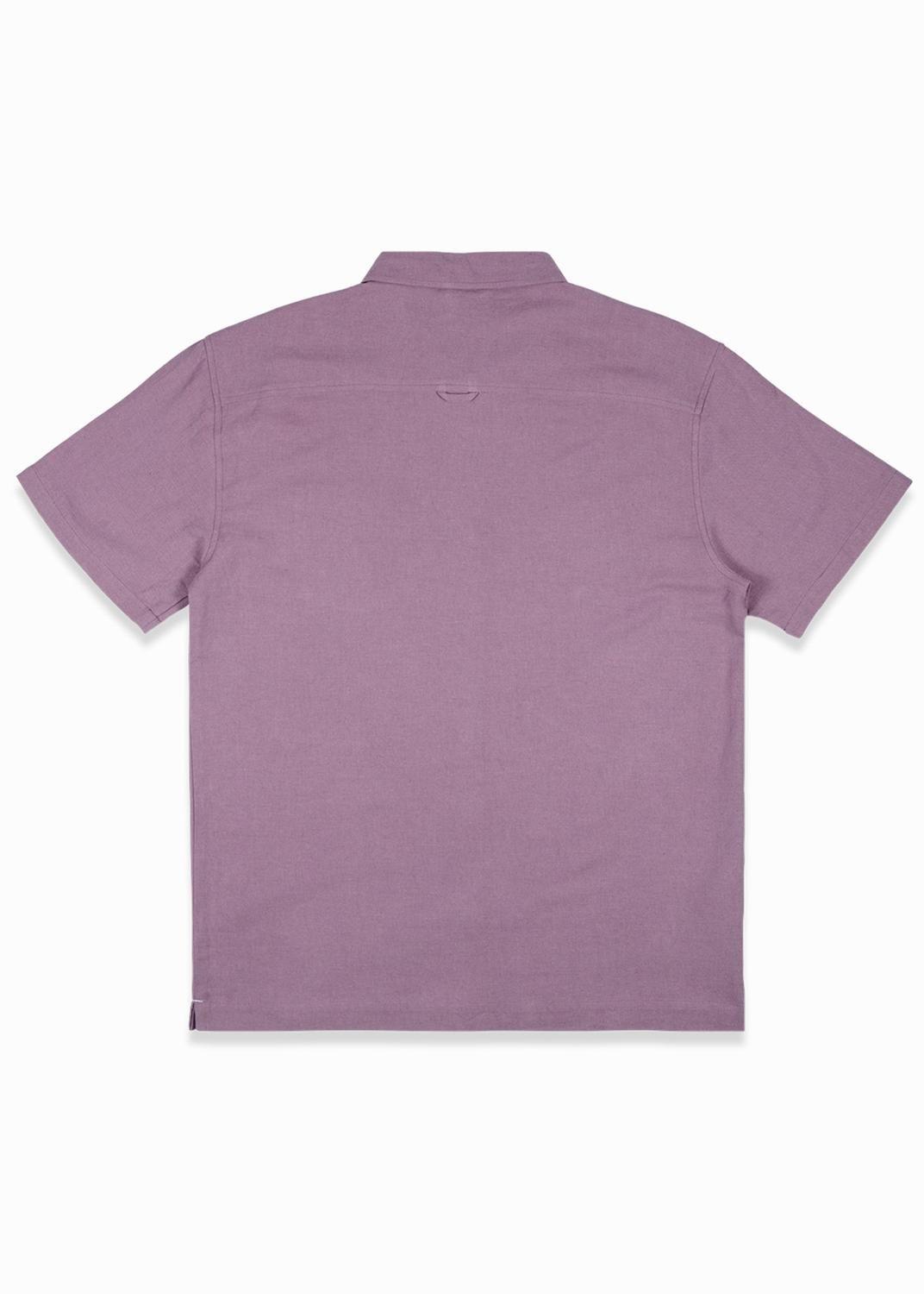 Camisa Lino Lila-3