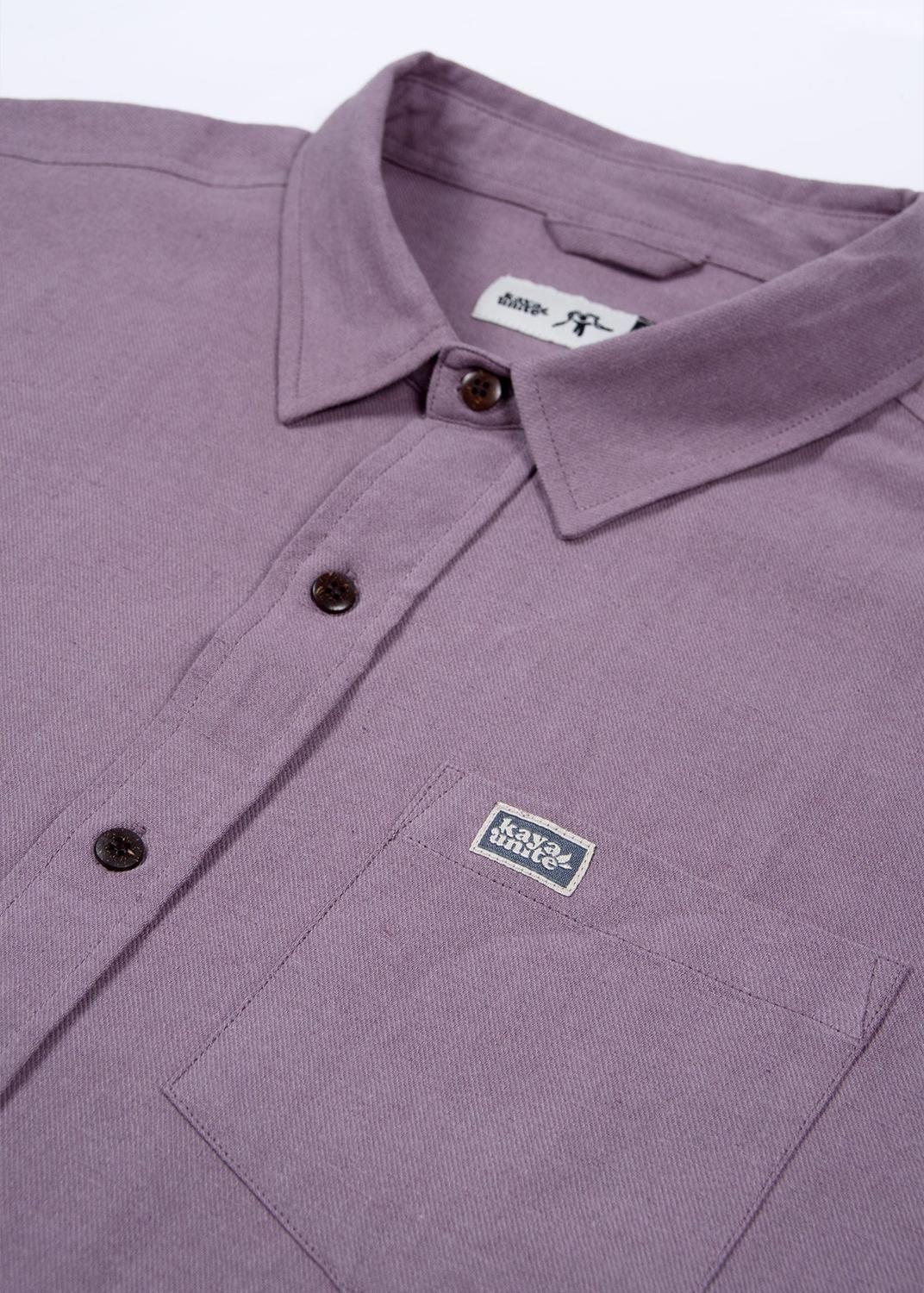 Camisa Lino Lila-4