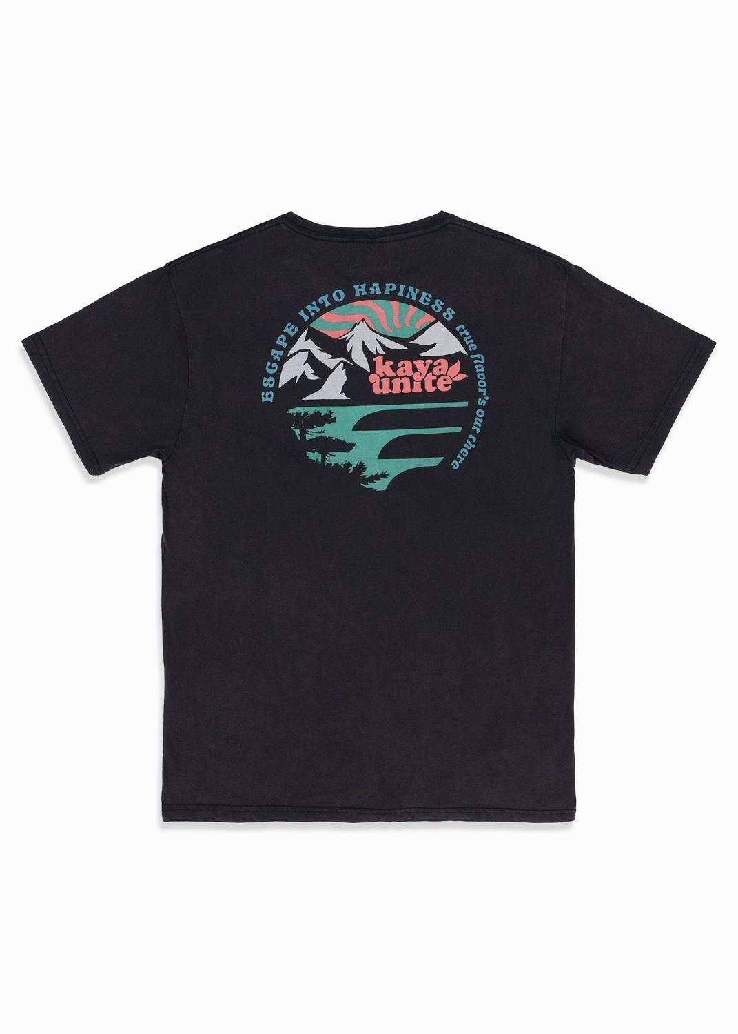 Polera Hombre Escape Negra-3