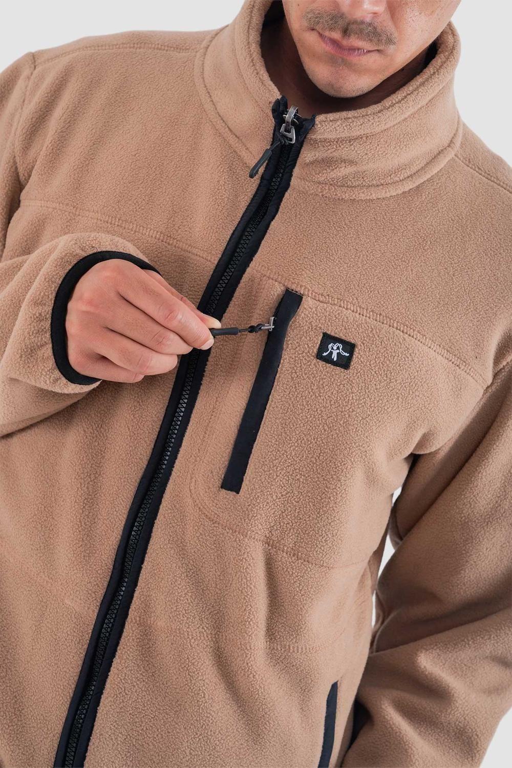 Chaqueta Hombre Desmontable Volcano 3 en 1 Negra-7